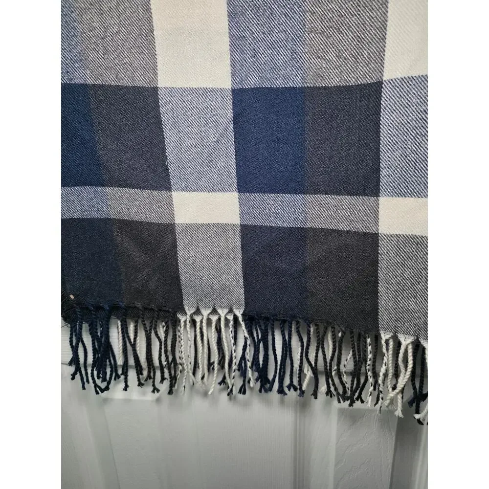 Lot of 3 Plaid Scarves Pendleton Wool + Plush Apparel Oversized Wrap